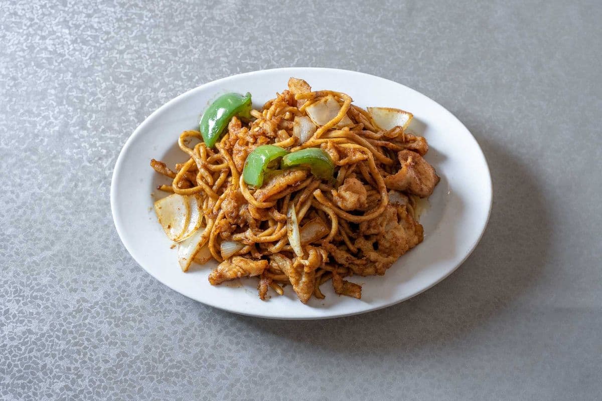 82. Satay Chicken Fried Noodles