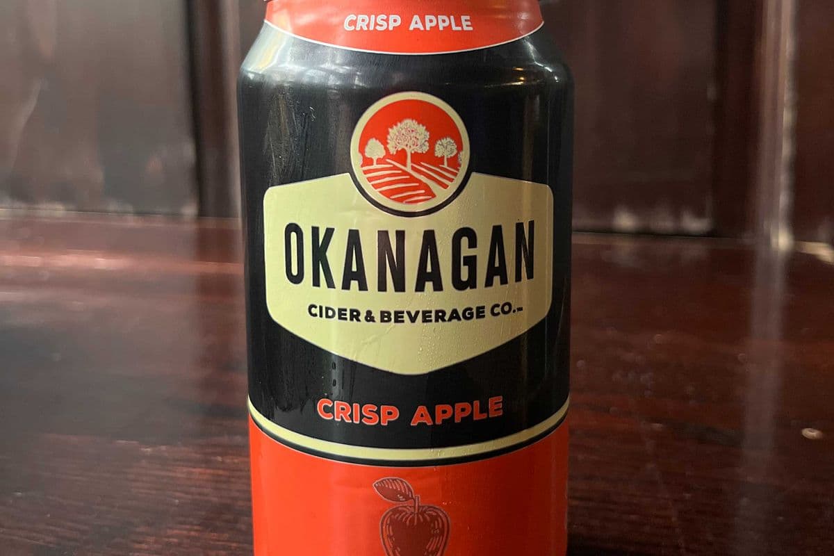 Okanagan Cider Crisp Apple can