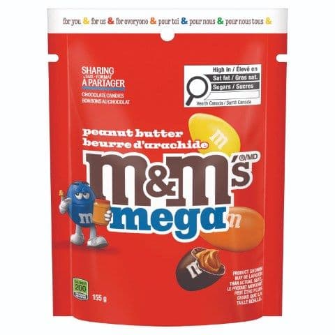 M&M's Mega Peanut Butter 155g