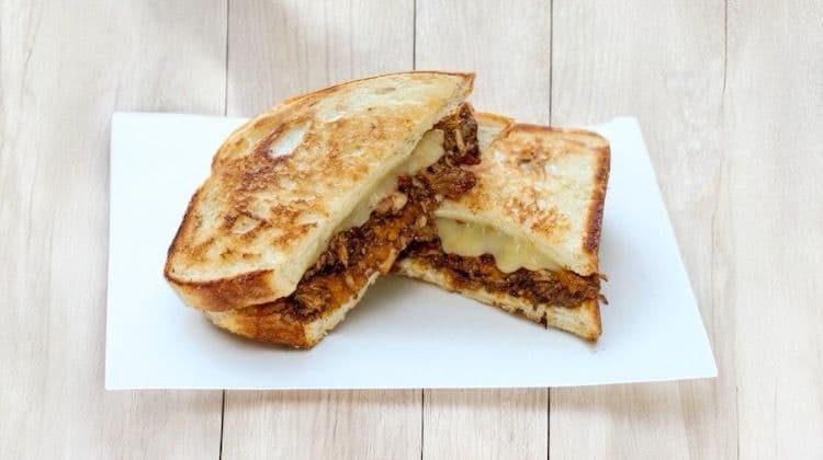 Jerk Chicken Grilled Cheese