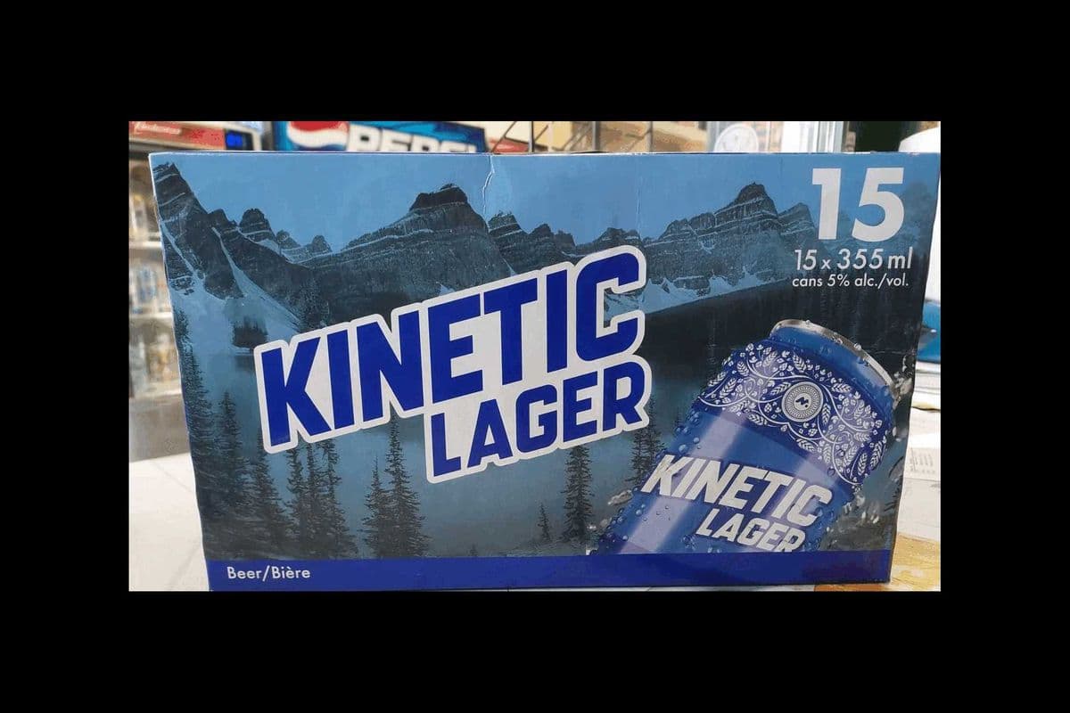 KINETIC LAGER 15 CANS (15 x 355ML)