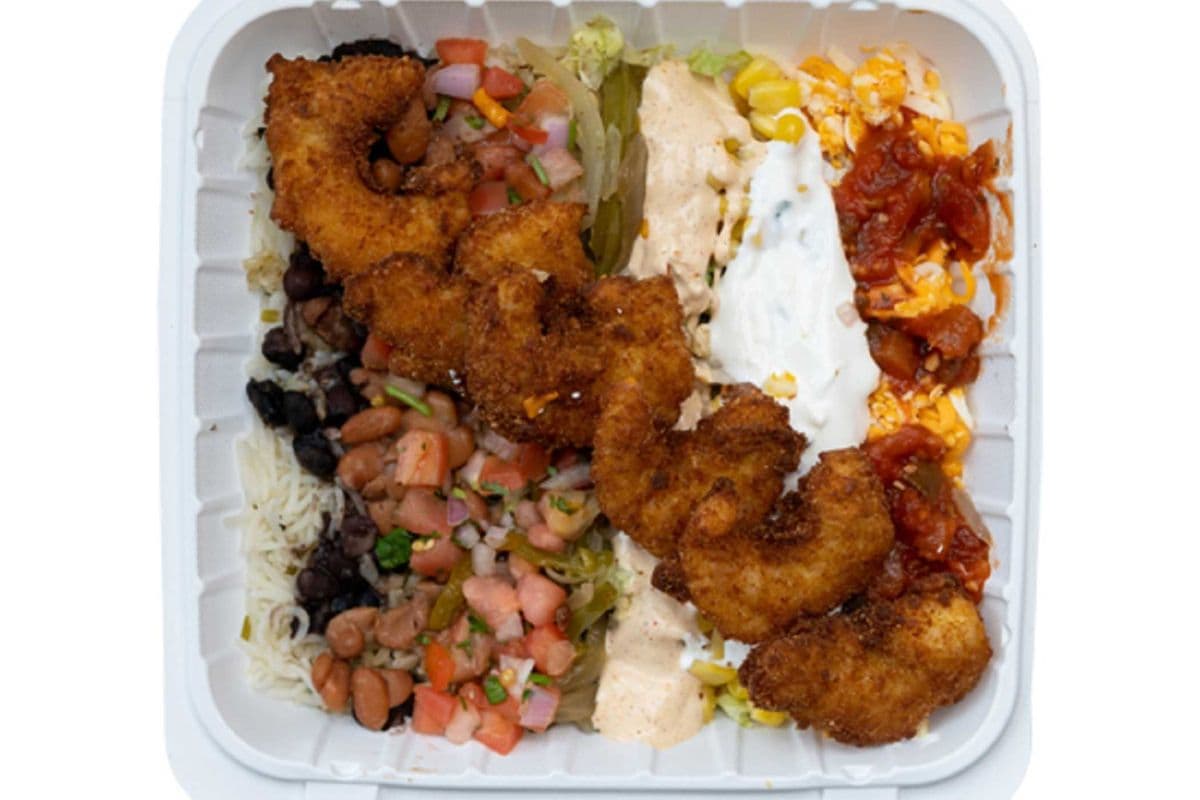 Crunchy Fried Shrimp Bowl