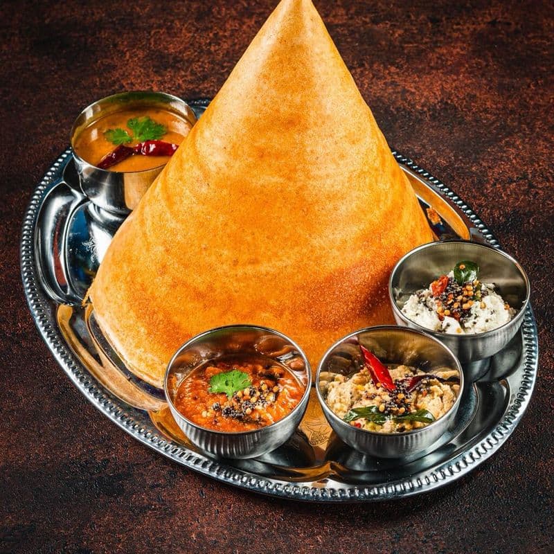 Mysore Masala Dosa ( Spicy )