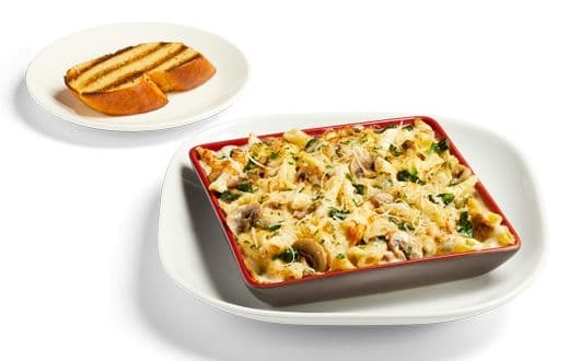 Creamy Mushroom & Spinach Bake 