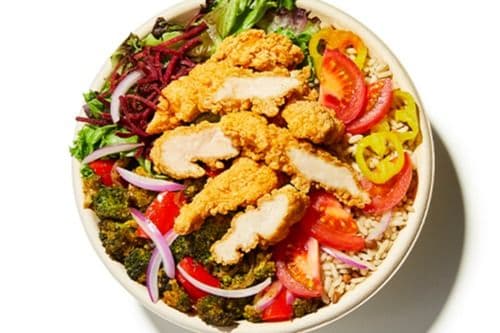 Crispy Chicken Tenders Bowl