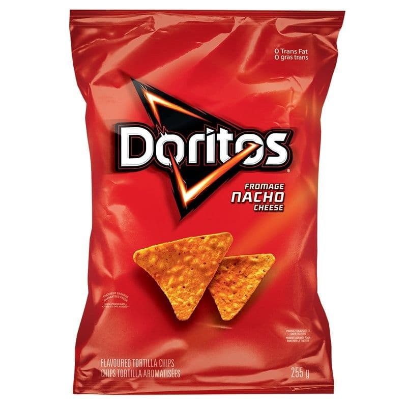 Doritos Nacho Cheese Chips Bag (235 g)