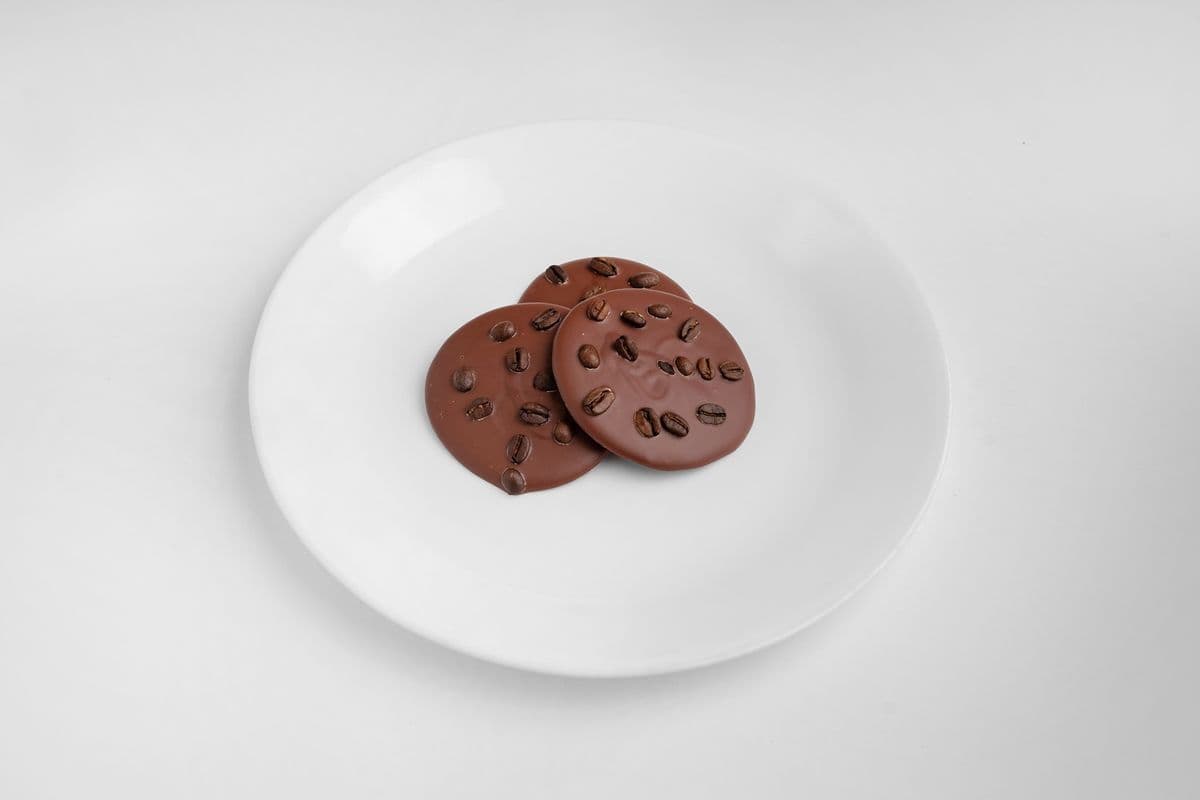 Milk Chocolate With Ground Coffee Beans