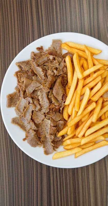 Lamb & Fries Bowl