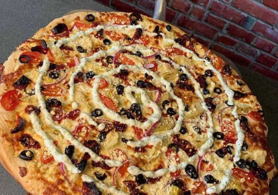 Small Jimmy The Greek Pizza