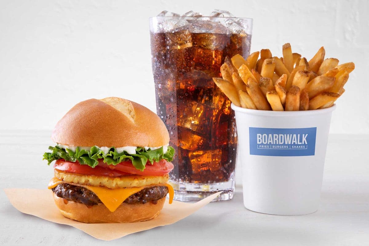 Hawaiian Burger Combo