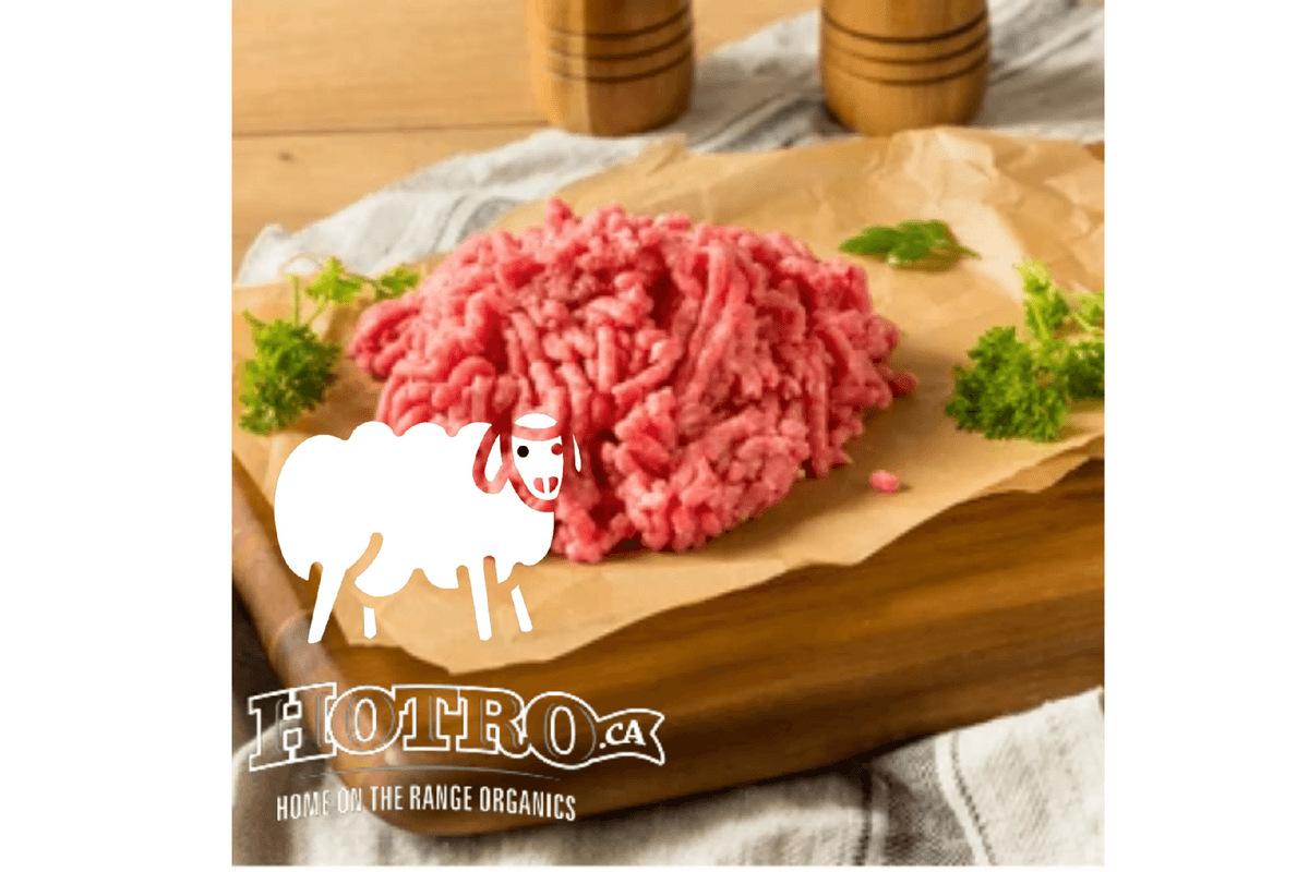 100% Local Grass Fed Ground Lamb (1lb Pack)