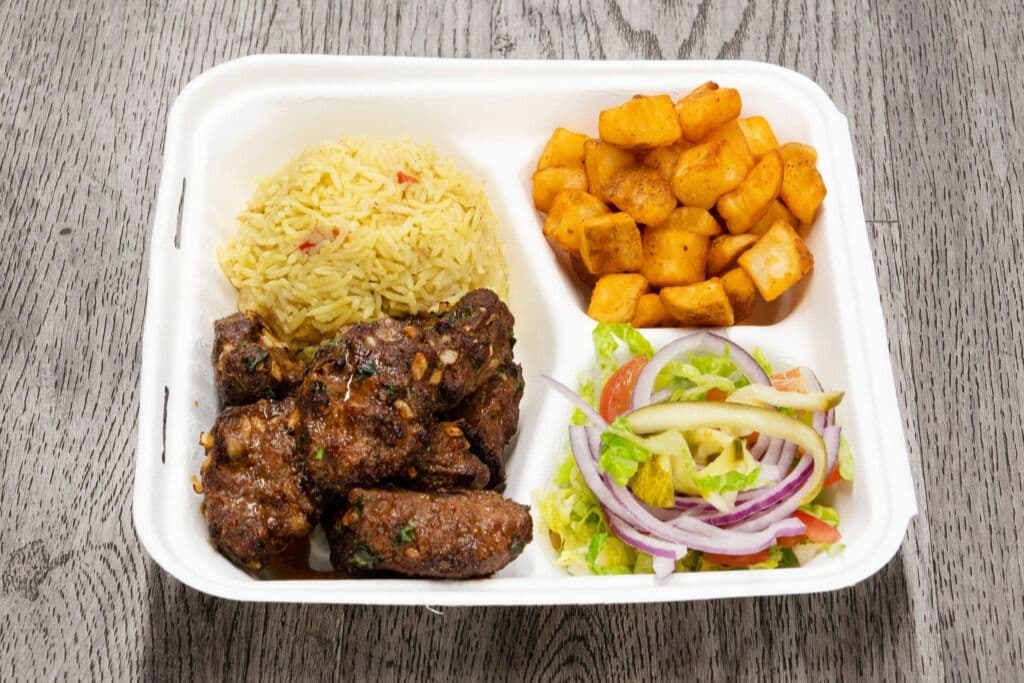 Moroccan Kofta Platter