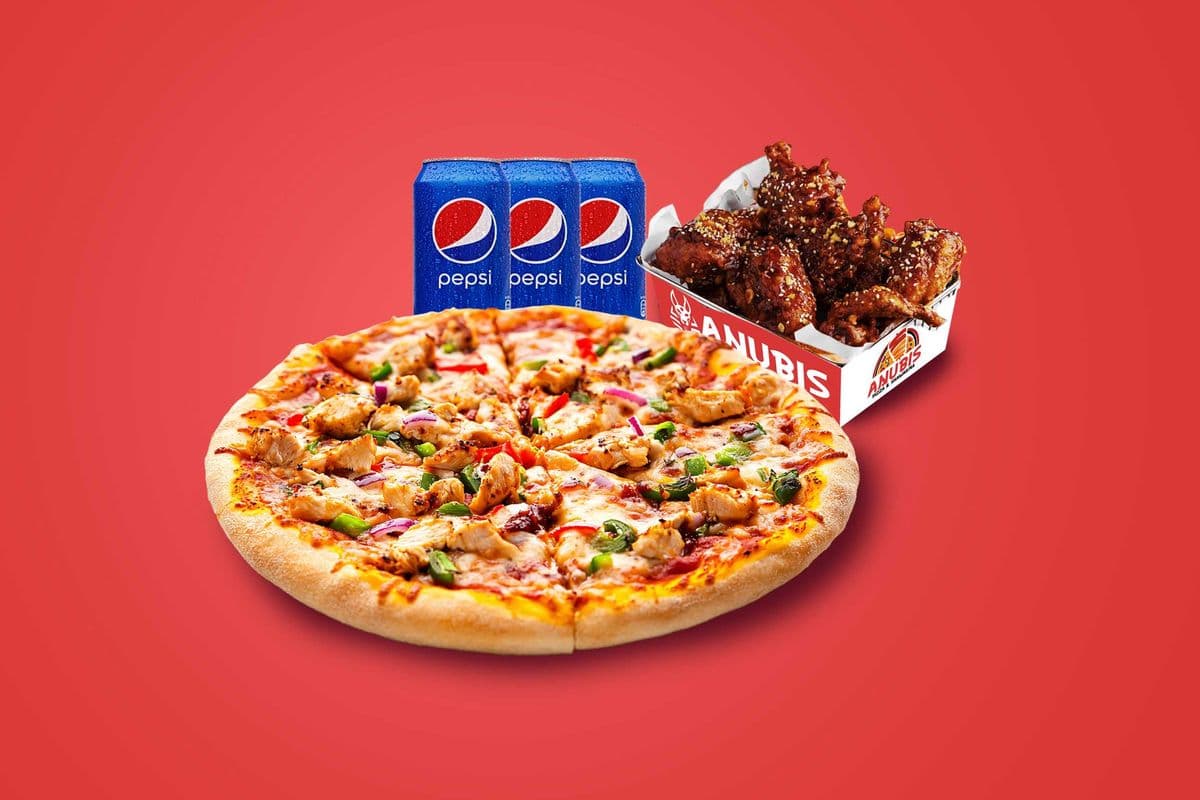 One Large Pizza - Pizza and Wings Combo