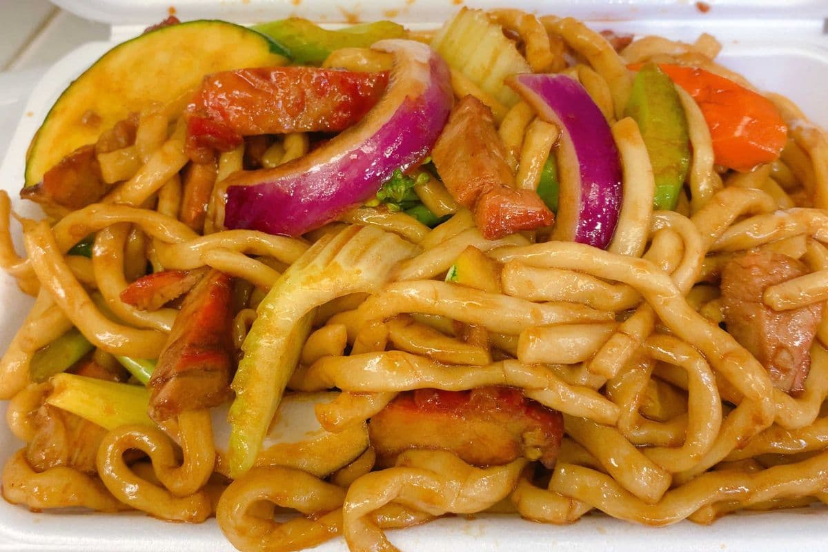 42. BBQ Pork Fried Noodles