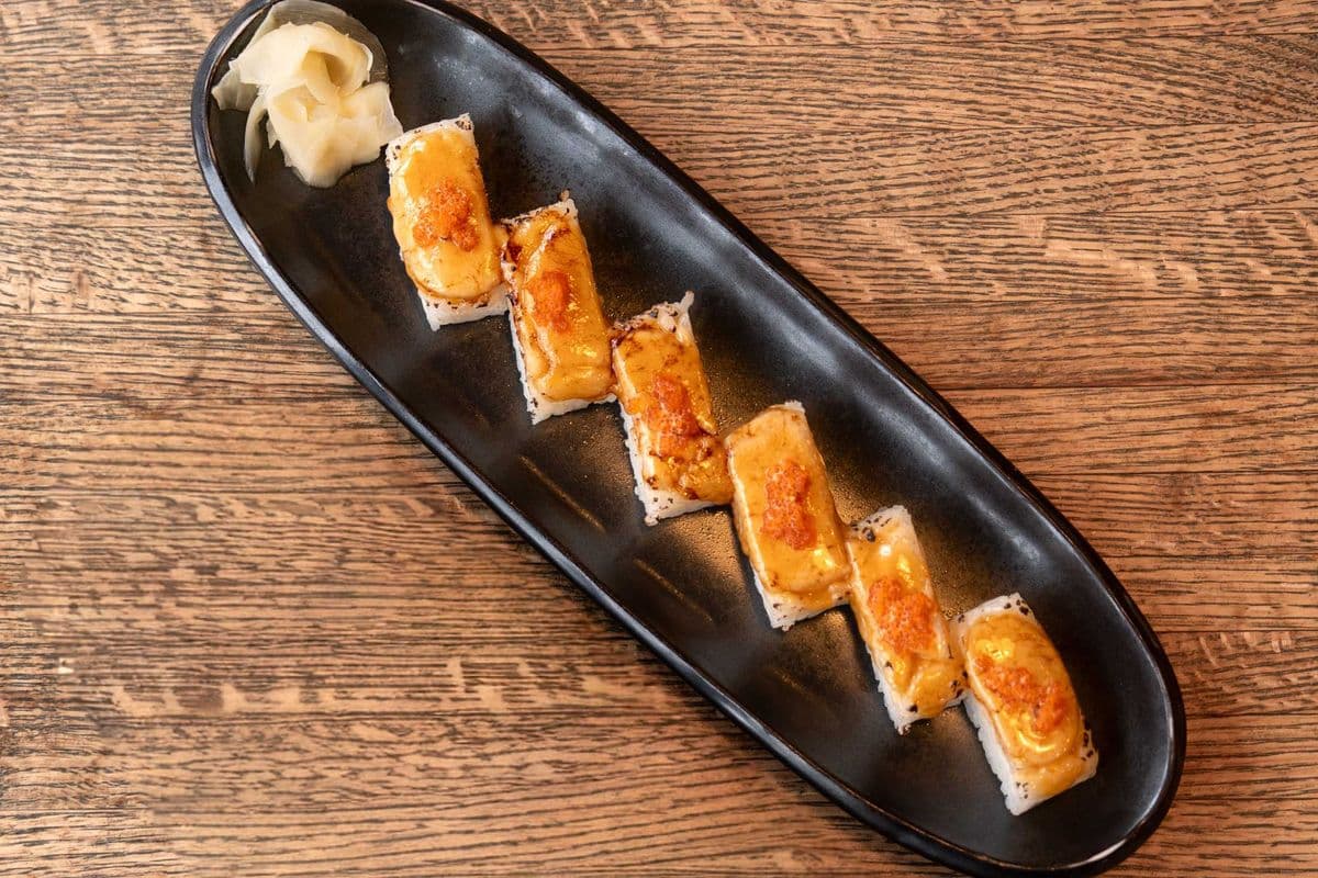 Scallop Pressed Sushi