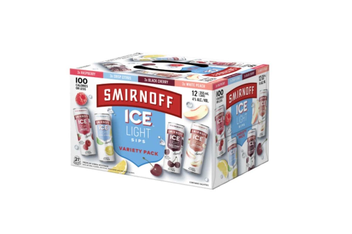 Smirnoff Ice Light Variety (12 x 355ml)