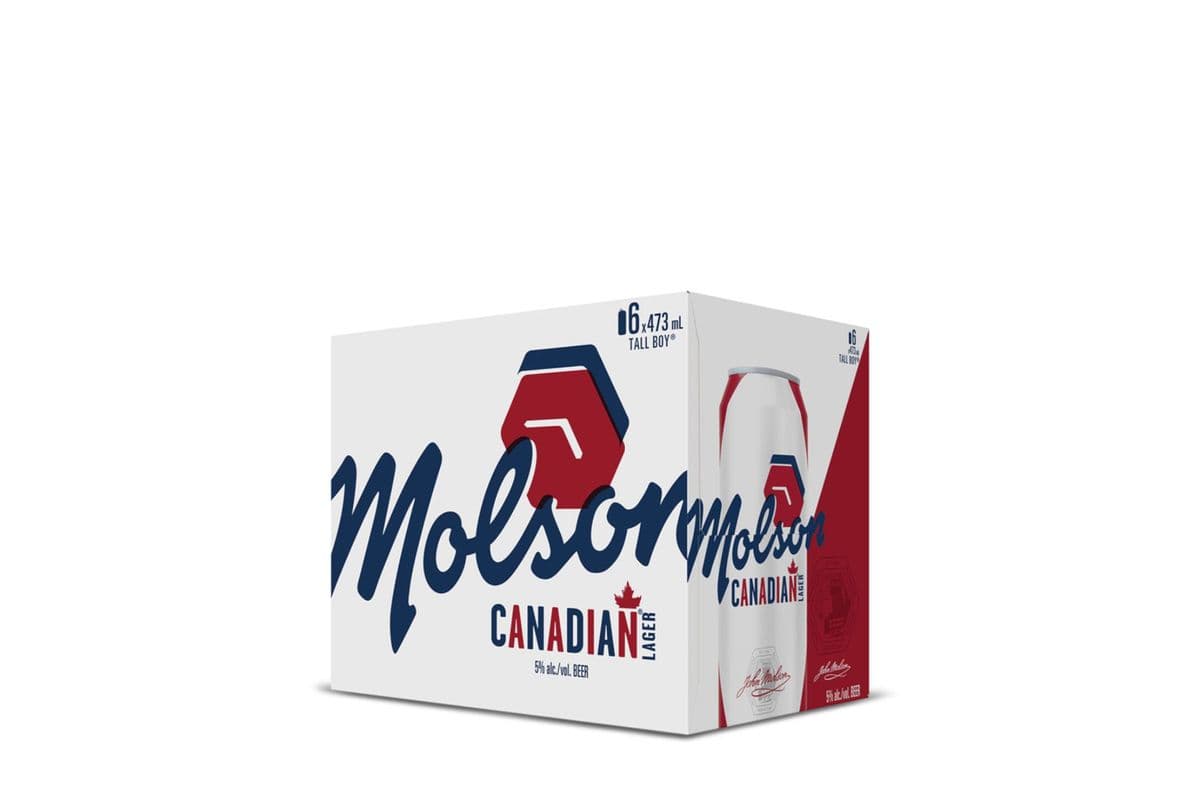Molson Canadian (6 x 473 ml Can)
