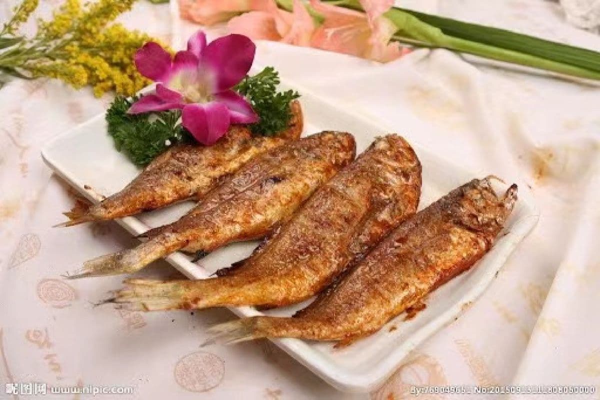 Grilled Yellow Fish（碳烤黄花鱼1条）