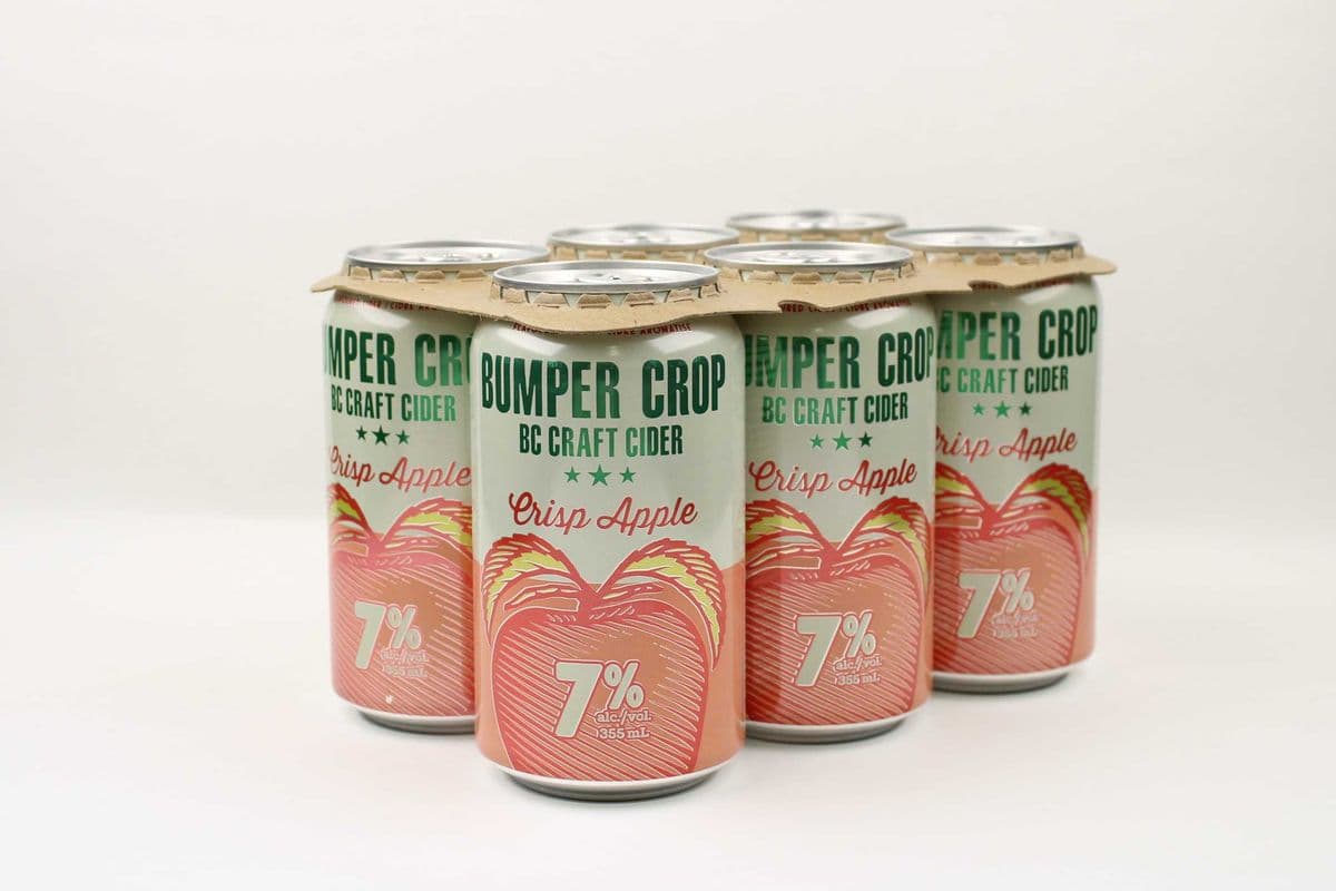Bumper Crop Crisp Apple Cider (6 x 355 ml)