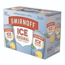 SMIRNOFF ICE ORIGINAL 12 CAN (12 x 355mL)