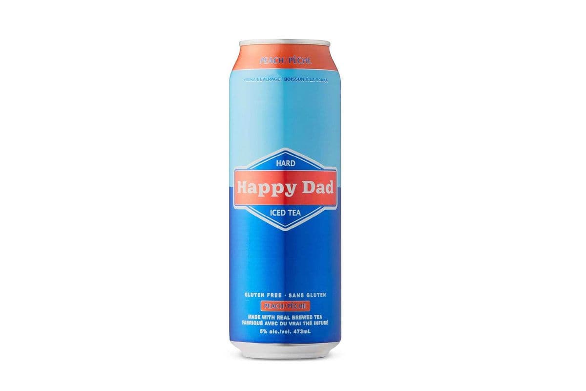 122751. HAPPY DAD HARD ICED TEA PEACH (1 x 473ML)