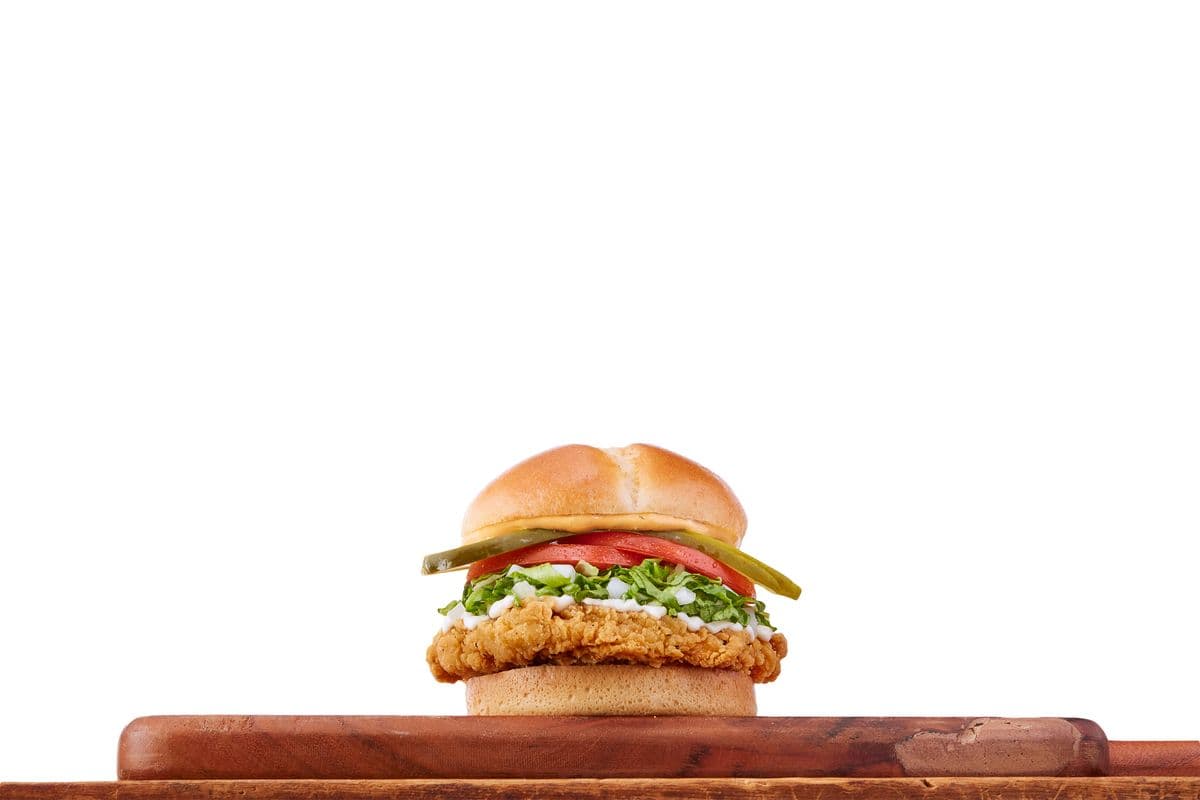 Sandwich au poulet croustillant / Crispy Chicken Sandwich