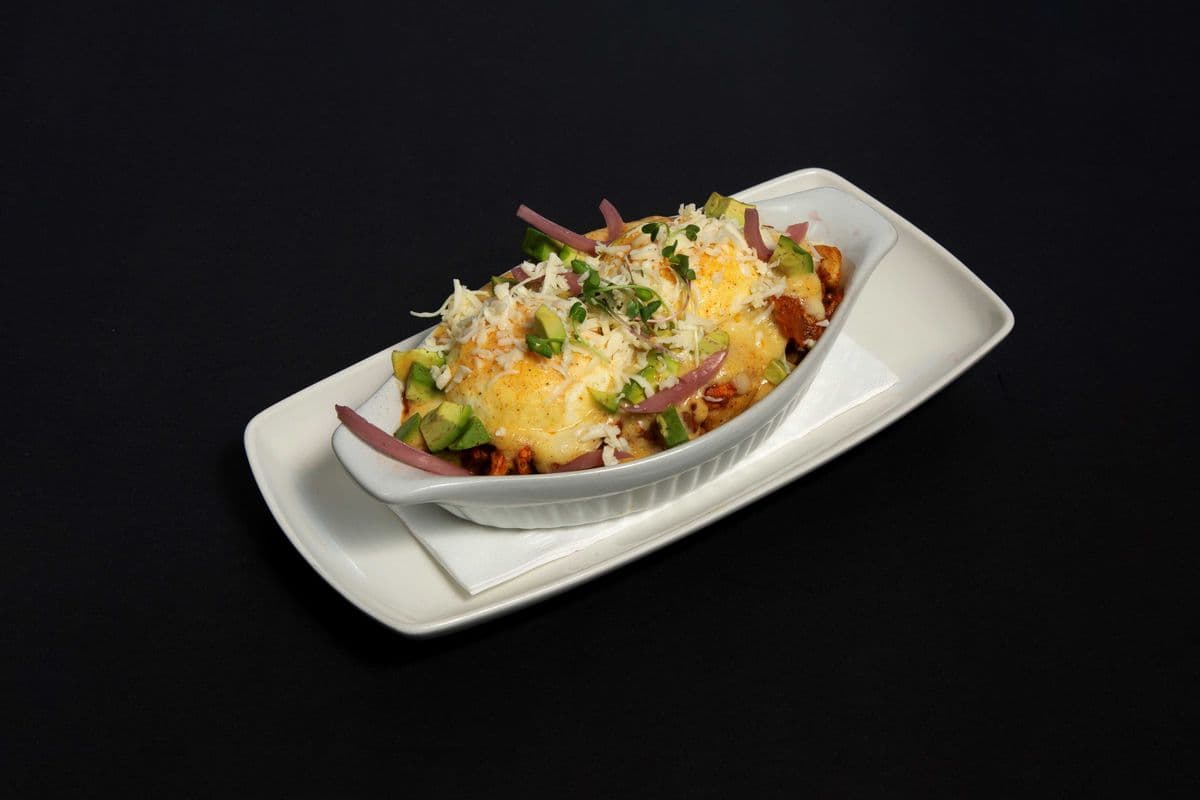 Chicken Tinga Poutine