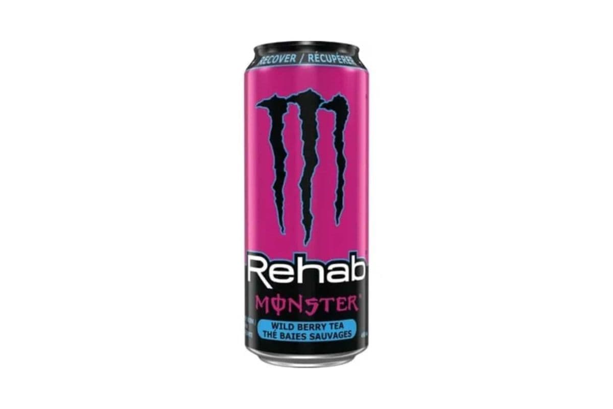 Monster Energy Drink Rehab Wild Berry Tea 473ml
