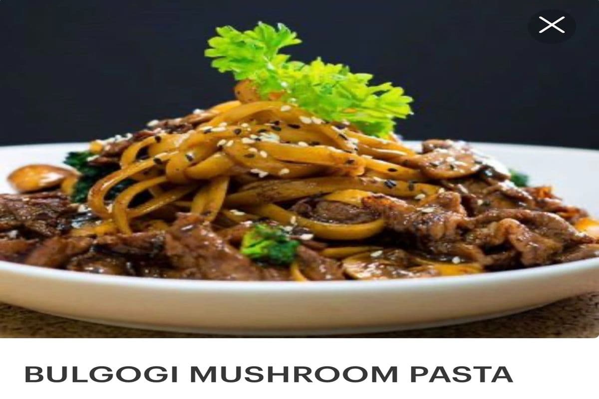 Bulgogi Mushroom Pasta