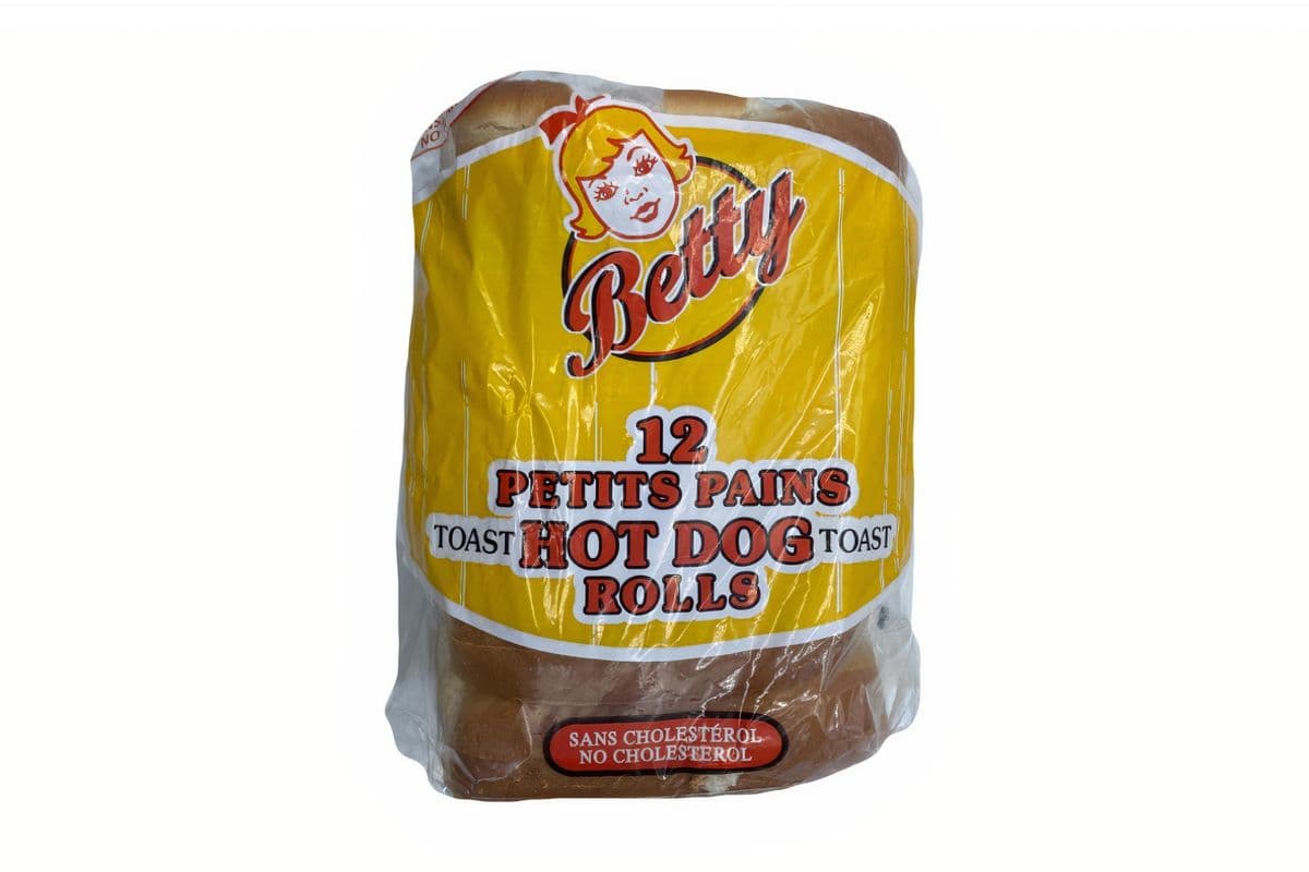Betty pains à hot dog / Hot Dog Buns (12)