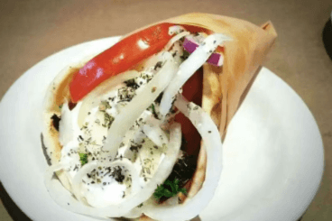 Assiette de Gyro à l'ancienne
