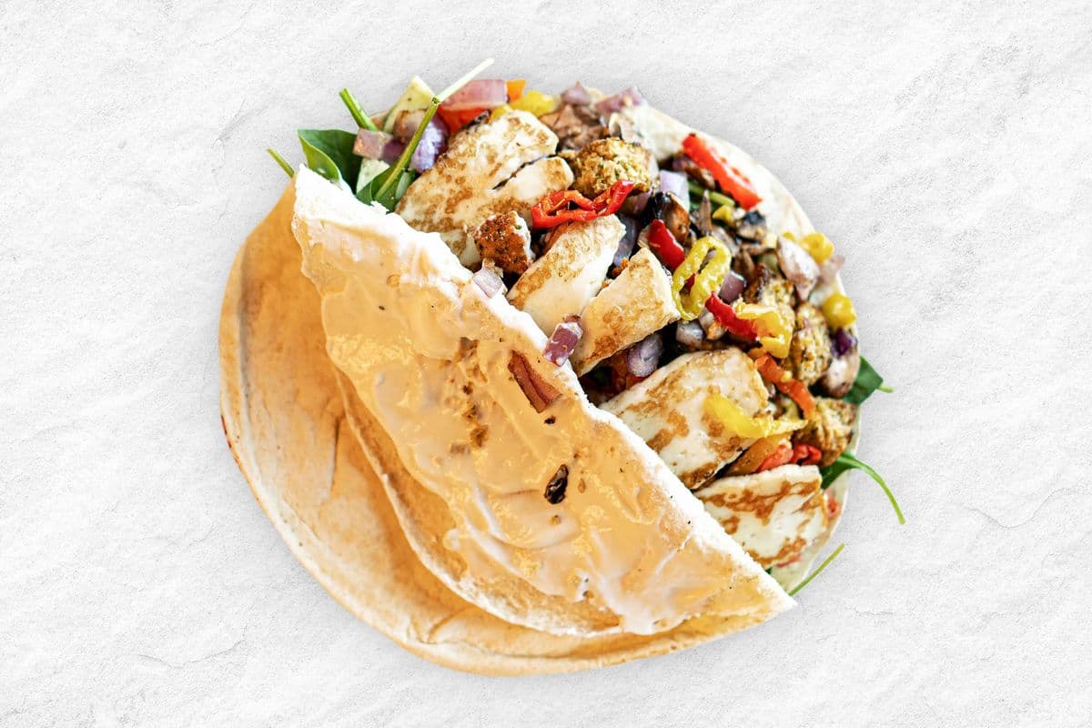 Small - Halloumi and Falafel (270 Cals)
