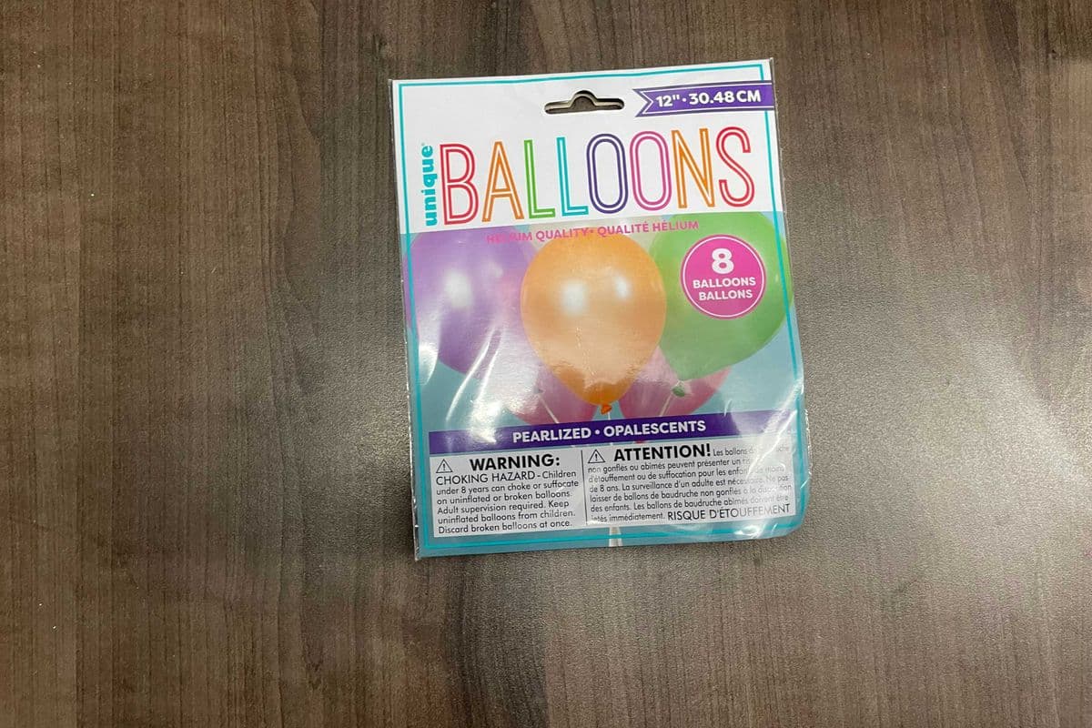 Balloon Latex 12"Asst Pearlized 8pk (8 Pack)