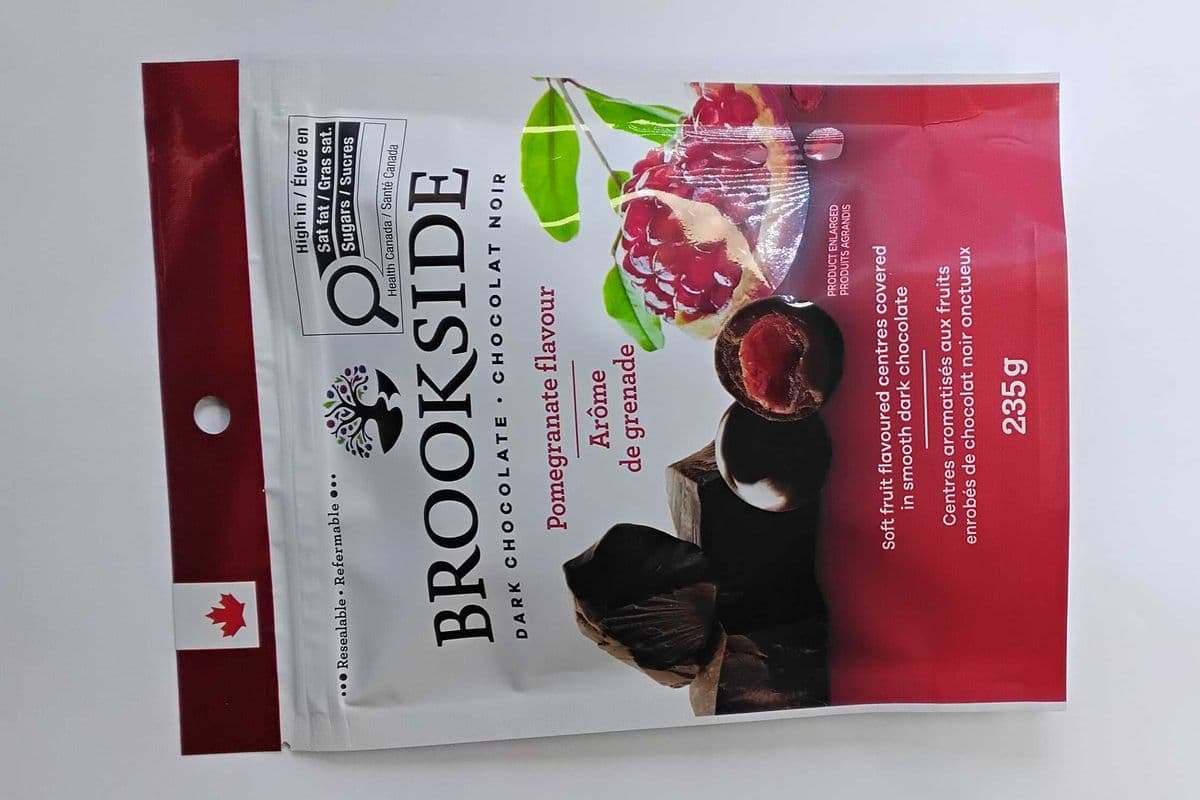 BROOKSIDE DARK CHOCOLATE POMEGRANATE (235g)