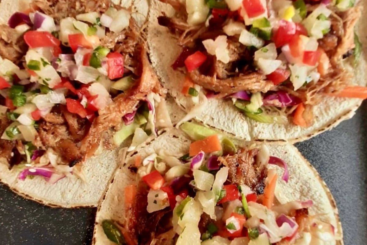 Aloha Hawaiian Pulled Pork Tacos