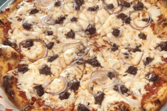 Kebab Pizza