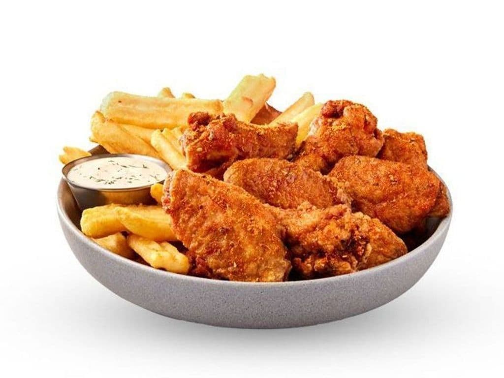 1 Lb Dusted Wings