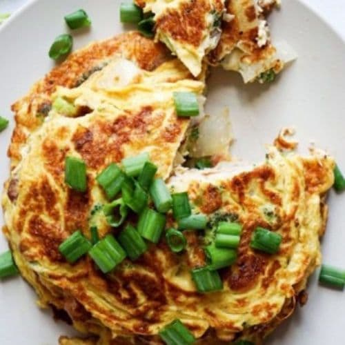 Chicken Egg Foo Young / 鸡片蛋芙蓉