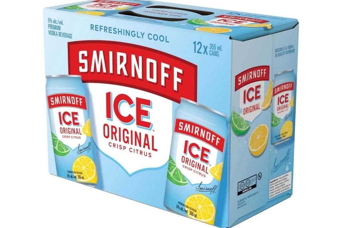 Smirnoff Ice original 12 Cans - 4.50% ABV (1 x 11.20 oz)