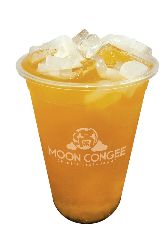 36. Passion Fruit Green Tea with Litchi Jelly