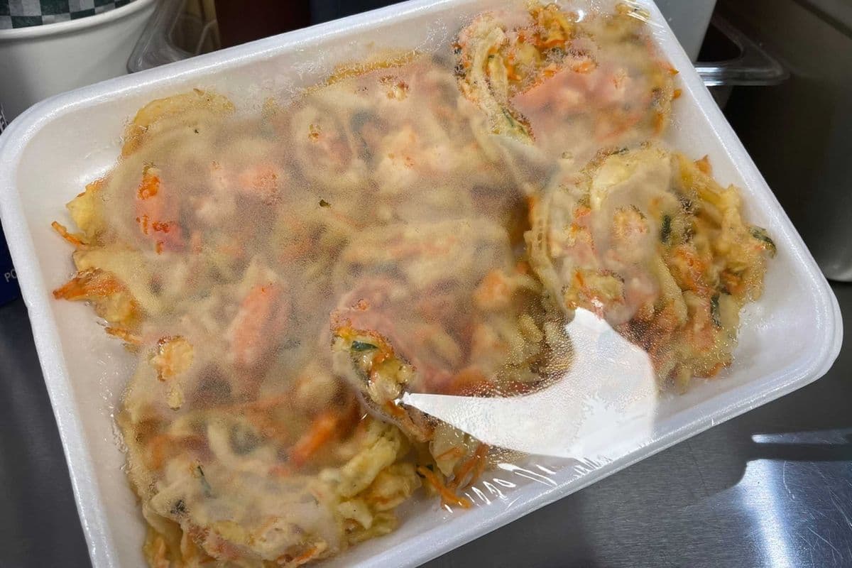 6pc Deep fried shrimp & Vege (Frozen)