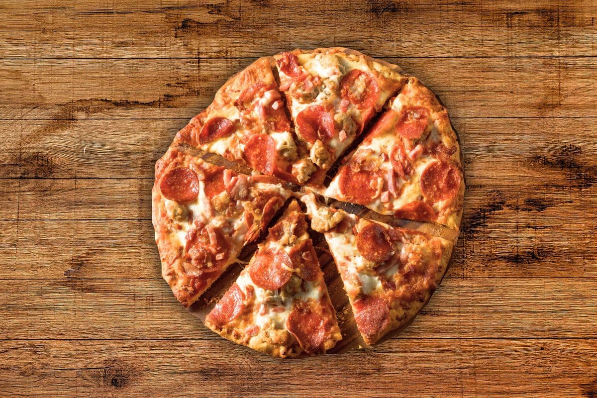 12" Meat Lovers Pizzeta