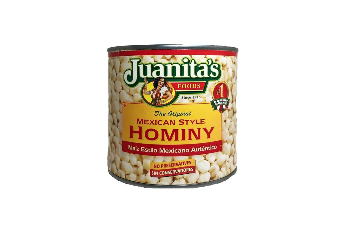 Hominy Juanitas (25 oz)/Maiz Pozolero