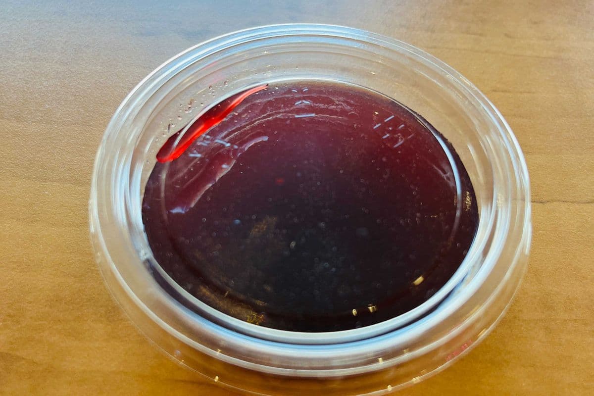 Raspberry sauce