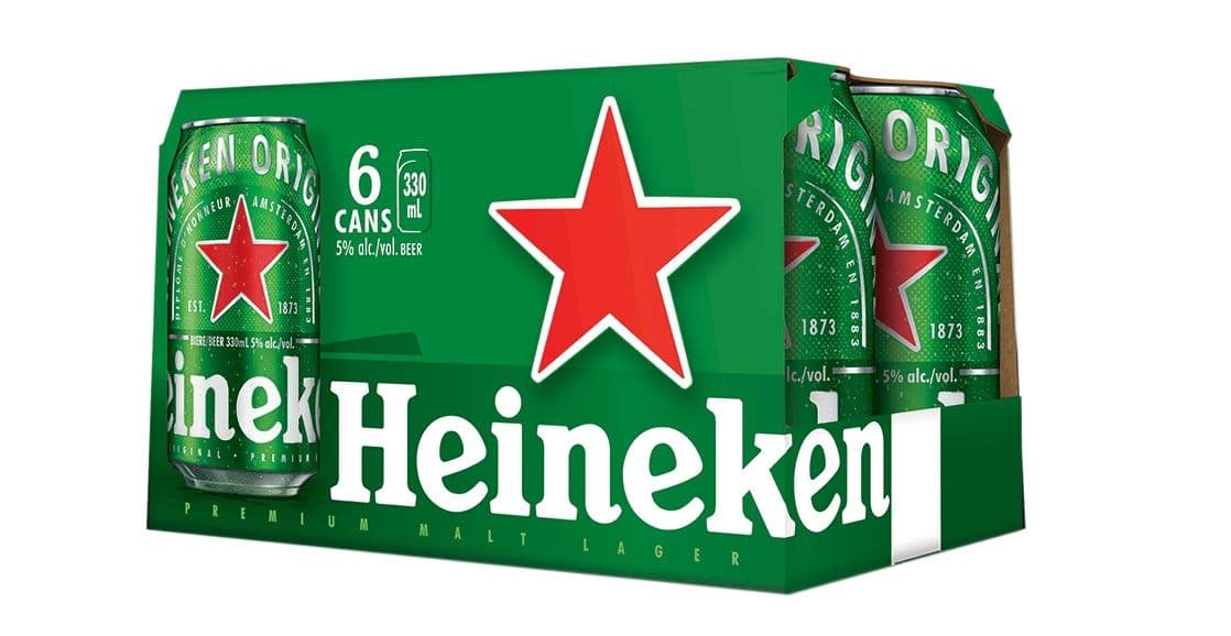 Heineken 6 Cans (6 x 355 ml)