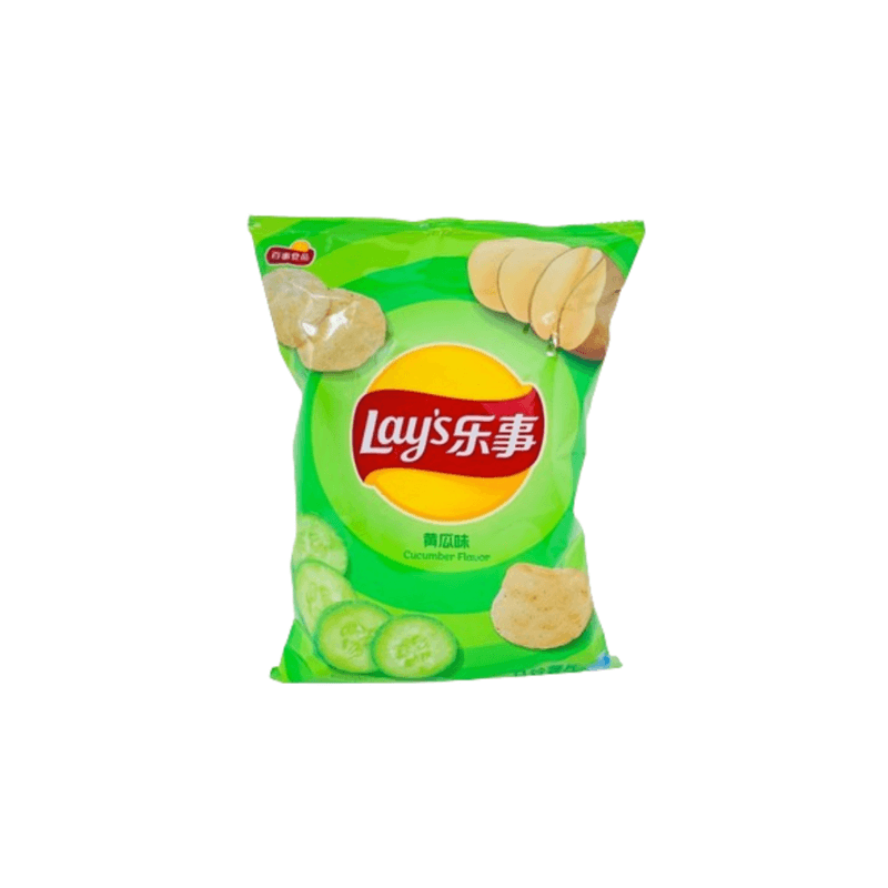 Cucumber Lay's Chips - China (70g)