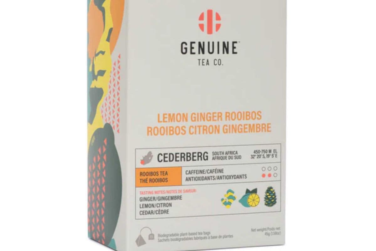 Tea, Lemon Ginger Rooibos - Genuine (45 g)
