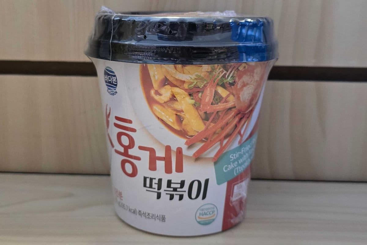 BADABON Red Crab Flavour Tteokbokki
