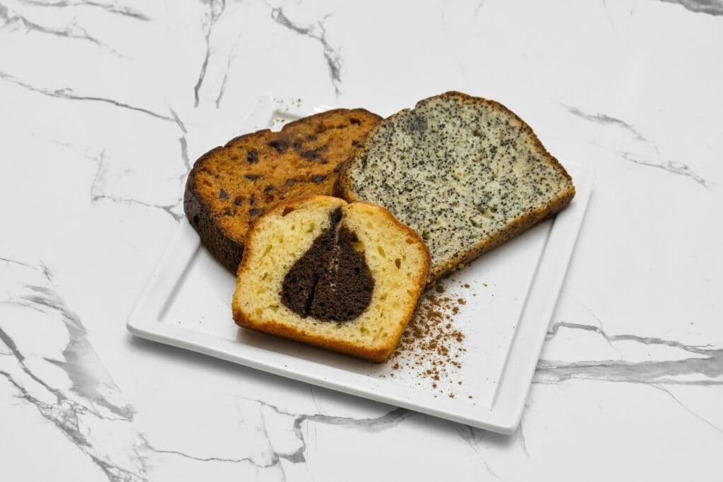 Marble Coffee Cake Sice