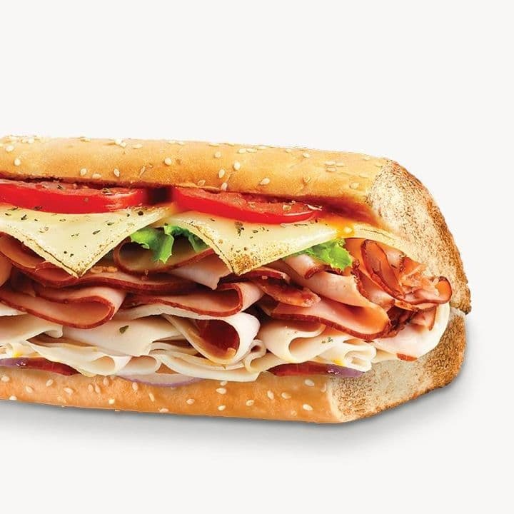 9" Classic Sub Honey Bacon Club Sub